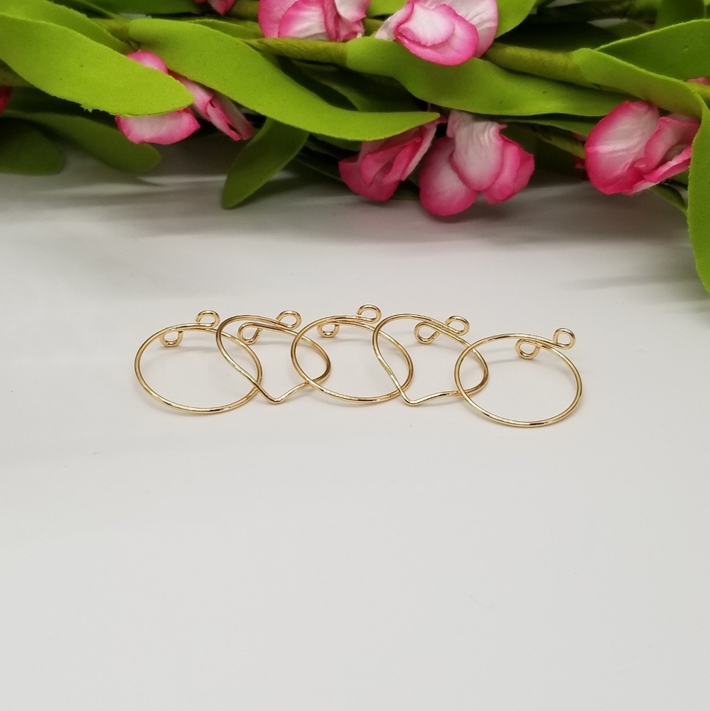 Dainty Gold Stacked and Knuckle Rings